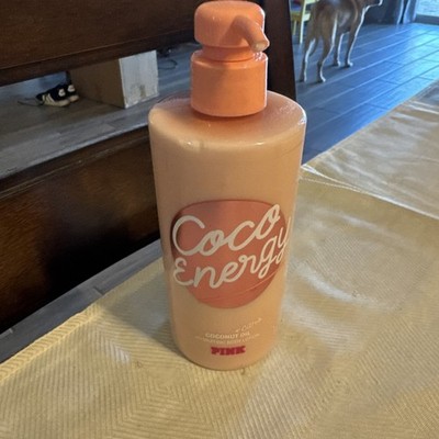 Victoria's Secret Pink Coco Energy Body Lotion Coconut Oil & Citrus 14 fl.oz