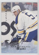 1995-96 Upper Deck Be a Player Auto Craig Muni #S14 Auto 2a2