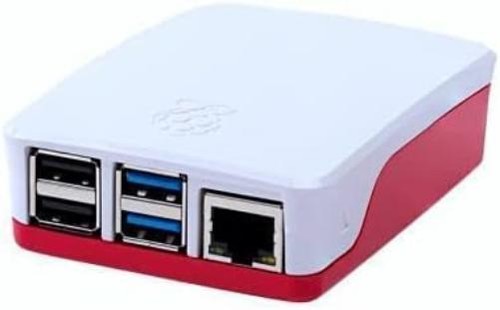 Raspberry Pi 4 case (Red/White) - 第 4/6 張圖片