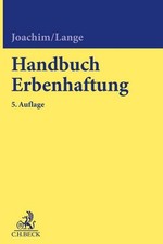 Handbuch Erbenhaftung Norbert Joachim