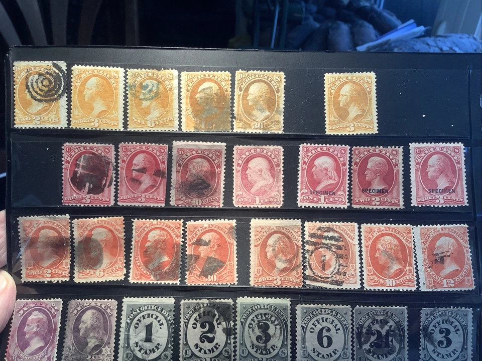 Official Early Issues US 1873, 1875 ,1879 +1911. Better Lot of 52 Stamps - Image 3 of 4