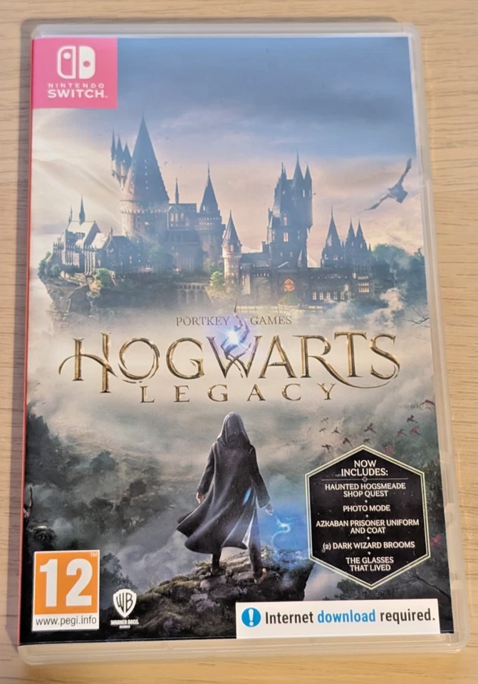 Hogwarts Legacy Deluxe Edition Nintendo Switch, photo 1 of 5