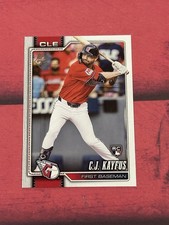 2026 Topps Series 1 C.J. Kayfus Rookie #35 Cleveland Guardians RC (Q)