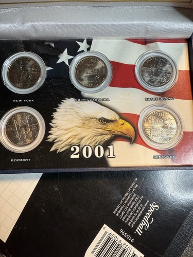 1999 -2004 State Quarter Set Uncirculated, Mix of Denver & Philadelphia Mints. - Picture 5 of 8