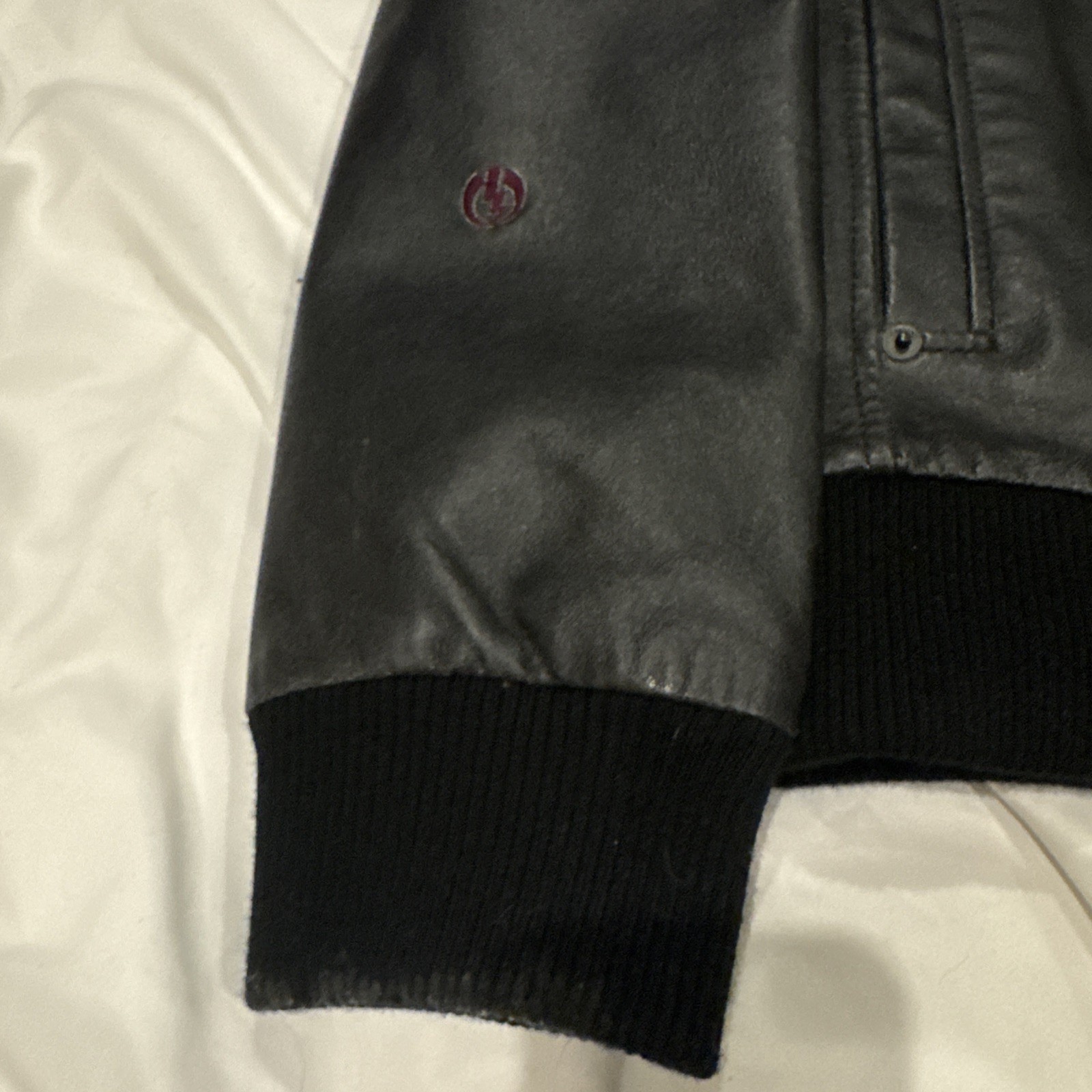 Electric Visual Evolution Leather Jacket Coat Bla… - image 3