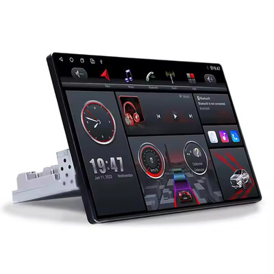 13 Zoll Android Autoradio Single DIN Drehbarer Bildschirm Car Play 360 Kamera