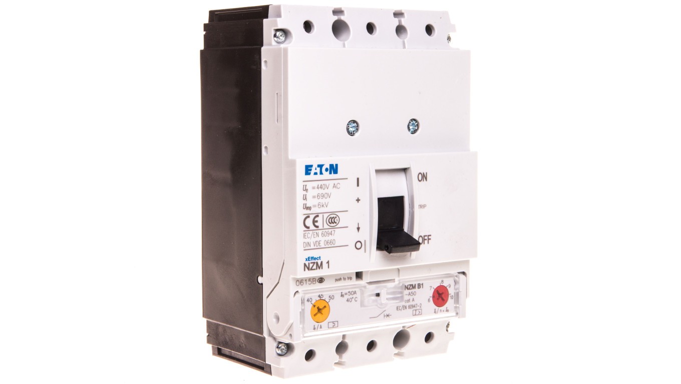 Circuit Breaker 50A 3P 25kA NZMB1-A50 259076 LZM, NZM, LN, PN