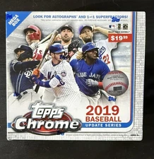 2019 Topps Chrome Update Series Mega Box Factory Sealed Target Exclusive
