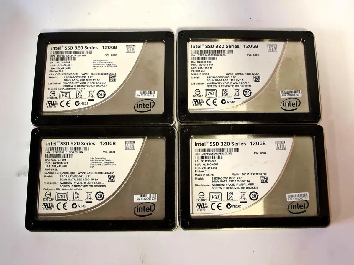 Intel SATA SSD 120GBx6 計720GB Intel 120 GB Solid State Drives for sale | eBay