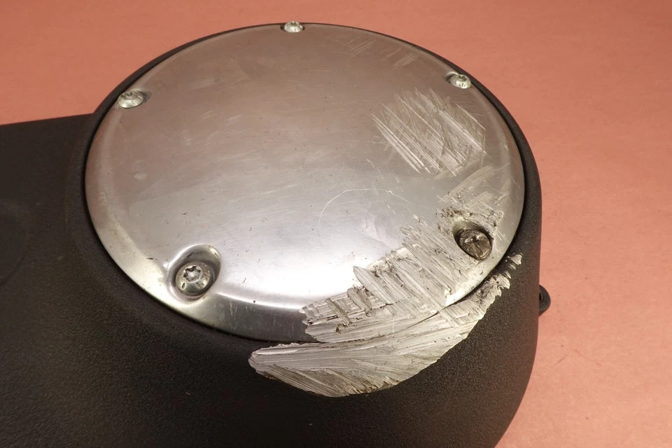 Harley-Davidson Dyna Fat Bob 2008-2013 FXDF cubierta de embrague de transmisión primaria exterior Foto 2 de 4