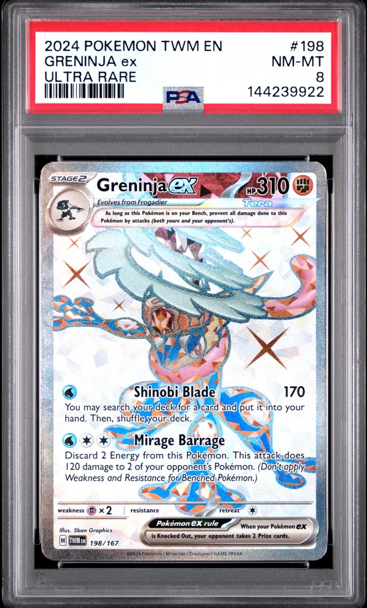 Greninja ex 198/167 Sv06: Twilight Masquerade Holo for sale online