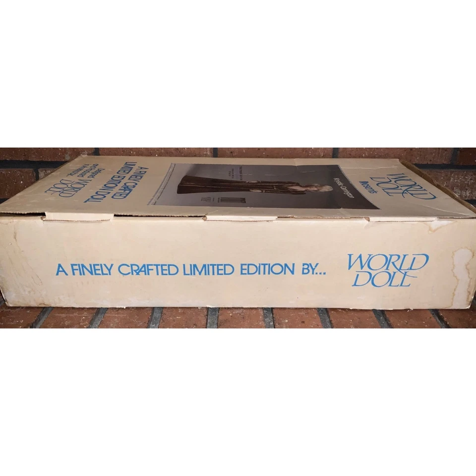 World Doll 1985 Krystle Carrington from Dynasty 19" Original Box - Image 2 of 4
