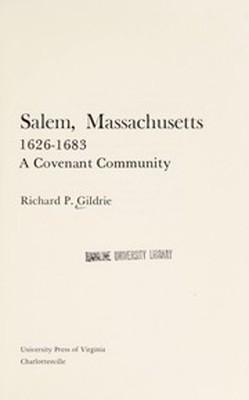 Salem, Massachusetts, Sixteen Twenty-Six to Sixteen Eighty-Three