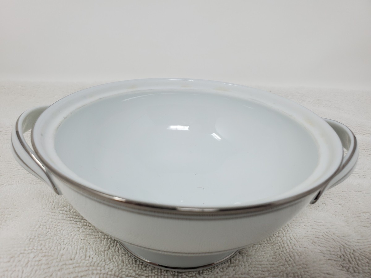 24 Piece Set Zylstra Silver Ecstasy Fine China Plates, Cups