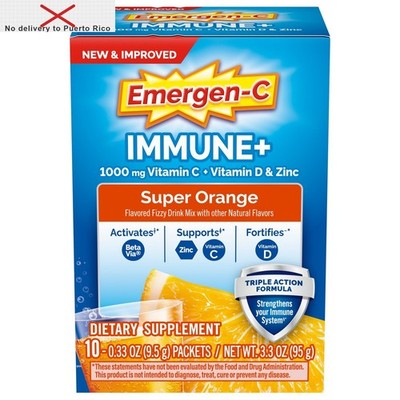 Immune+ Triple Action Immune Support Powder, Betavia (R), 1000Mg, Vitamins C, B