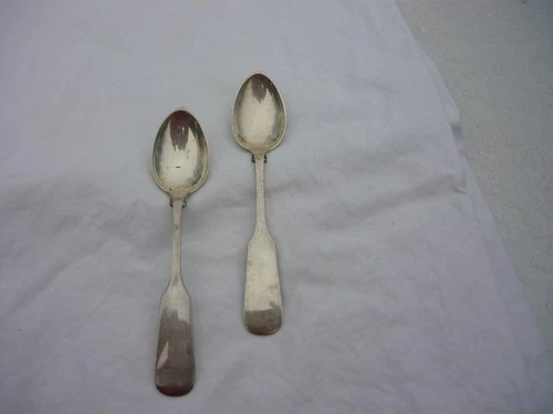 2  Vintage Gorham Sterling Demi Spoons 1.1 oz. / 31.18 grams Old English Tipt