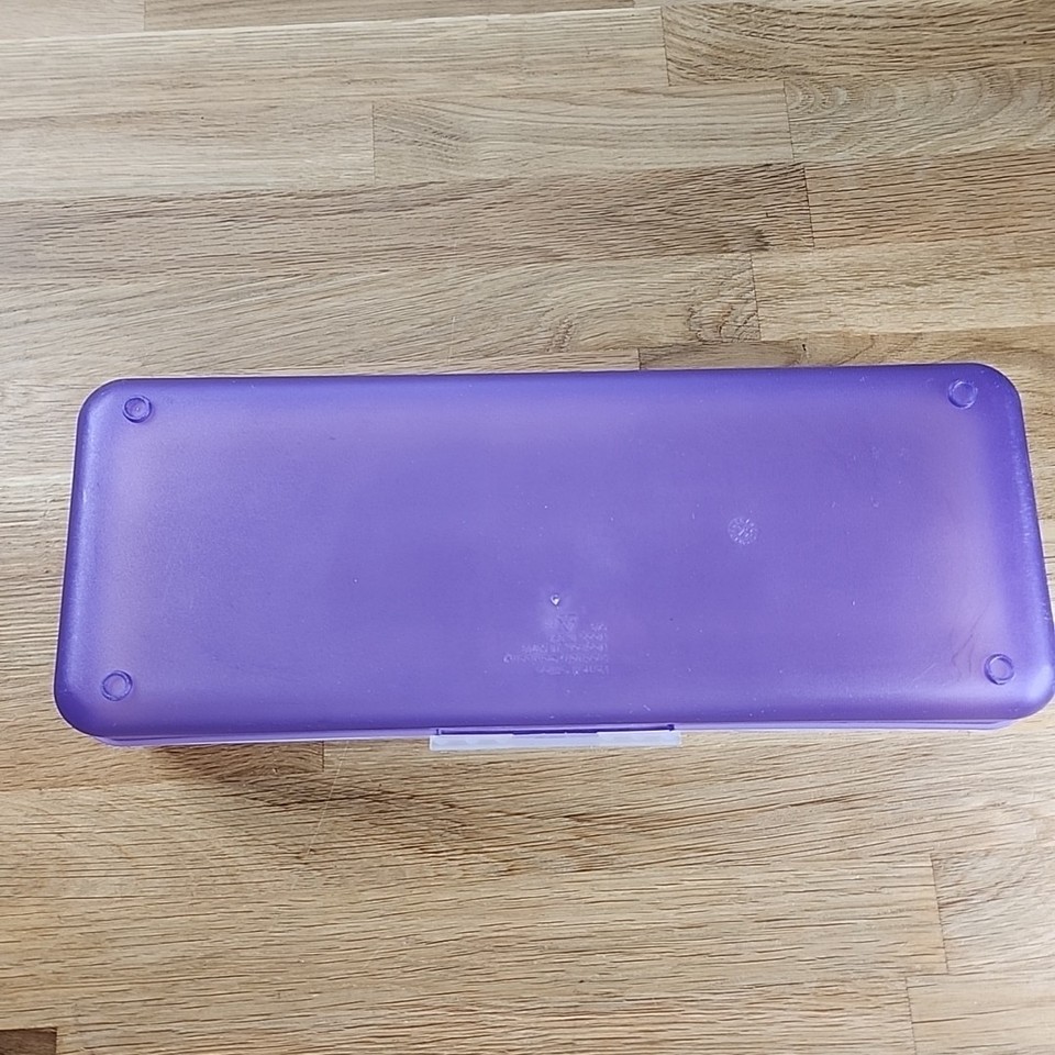 SpaceMaker Pencil Ruler Case Box Extra Long 13.25