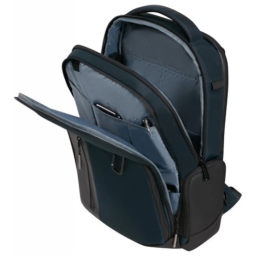 Sac à dos pour ordinateur portable Samsonite BIZ2GO 15,6" - Sac de voyage d'affaires bleu résistant à l'eau - Photo 5/7
