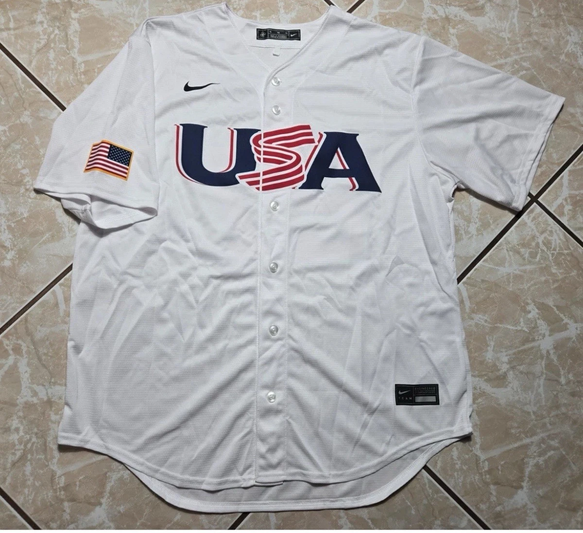 NEW Nike Mike Trout #27 Team USA World Baseball Classic Authentic