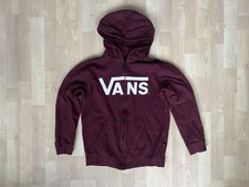 VANS Hoodie & Sweater Jungen Kinderpullover Kapuze | Bordeaux Rot | Gr. L