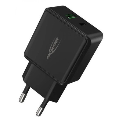 Ansmann Home Charger HC218PD Black 18W