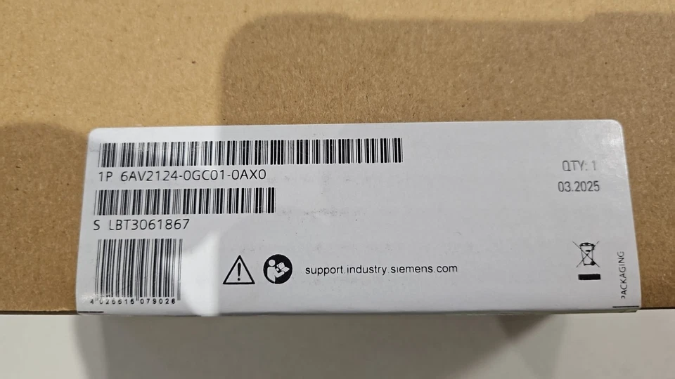 SIEMENS SIMATIC HMI TP700 Comfort Panel NUEVO PRECINTADO 6AV2124-0GC01-0AX0 PLC - Imagen 3 de 3