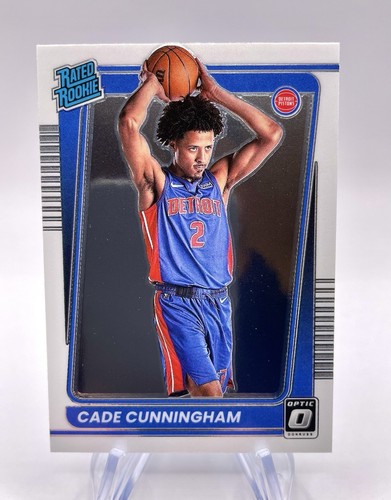 2021-22 Cade Cunningham Panini Donruss Optic Rated Rookie (RC) (Base) #161