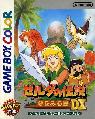 GameBoy Color - The Legend of Zelda: Link's Awakening DX JAPAN Modul Top Zustand