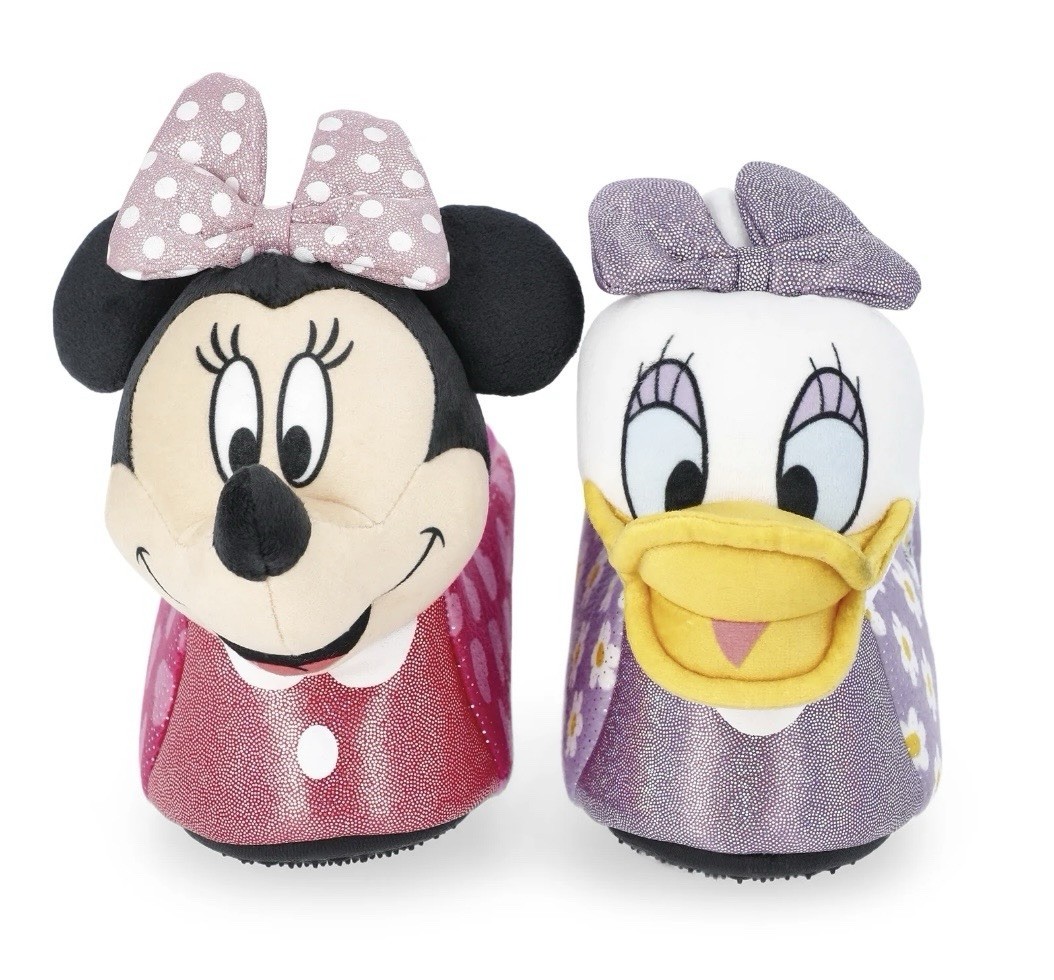 Disney's Minnie & Daisy Toddler Sock Top Slippers~5/6, 9/10,