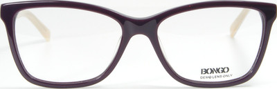 Bongo BG0164 Vollrand Brillengestell Dunkelviolett Acetat 52-15-135 NEU