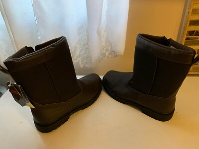 Khombu Thermolite Snow Duck Boots Brown Suede Waterproof Winter Men 12M NWT Amazon.com | Khombu mens Comfort Snow Boot, Brown, 8 US  main image 4