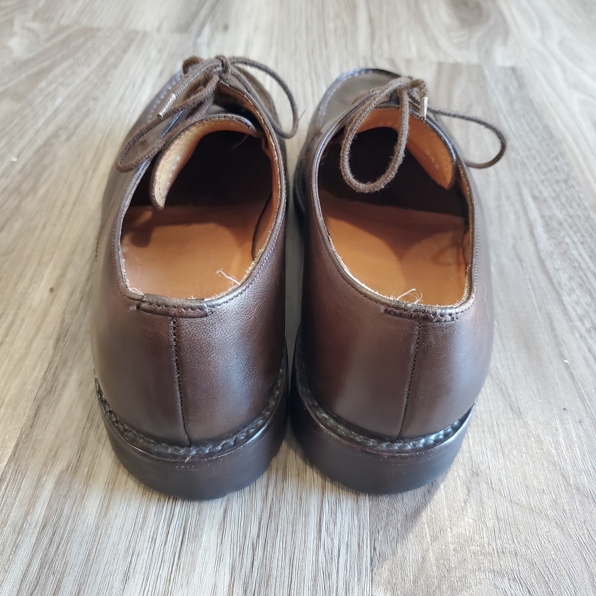 Polo Ralph Lauren Odis Men\'s Brown Leather Lace-Up Dress Shoes Size 10 D Polo Ralph Lauren Men main image 3