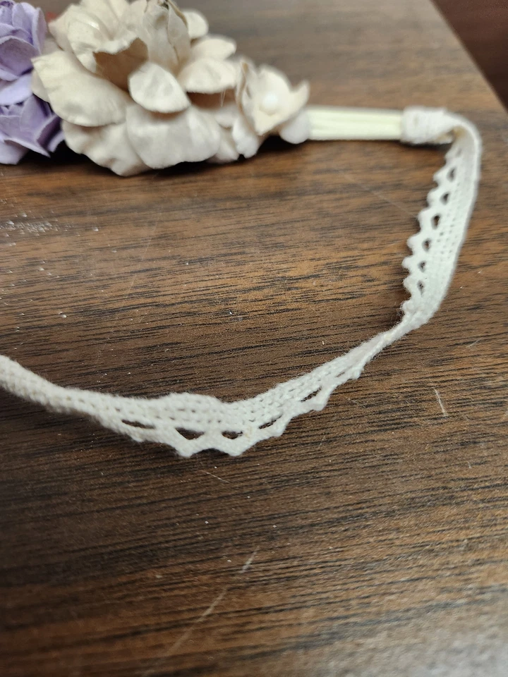 Diadema flor tarta Foto 4 de 4