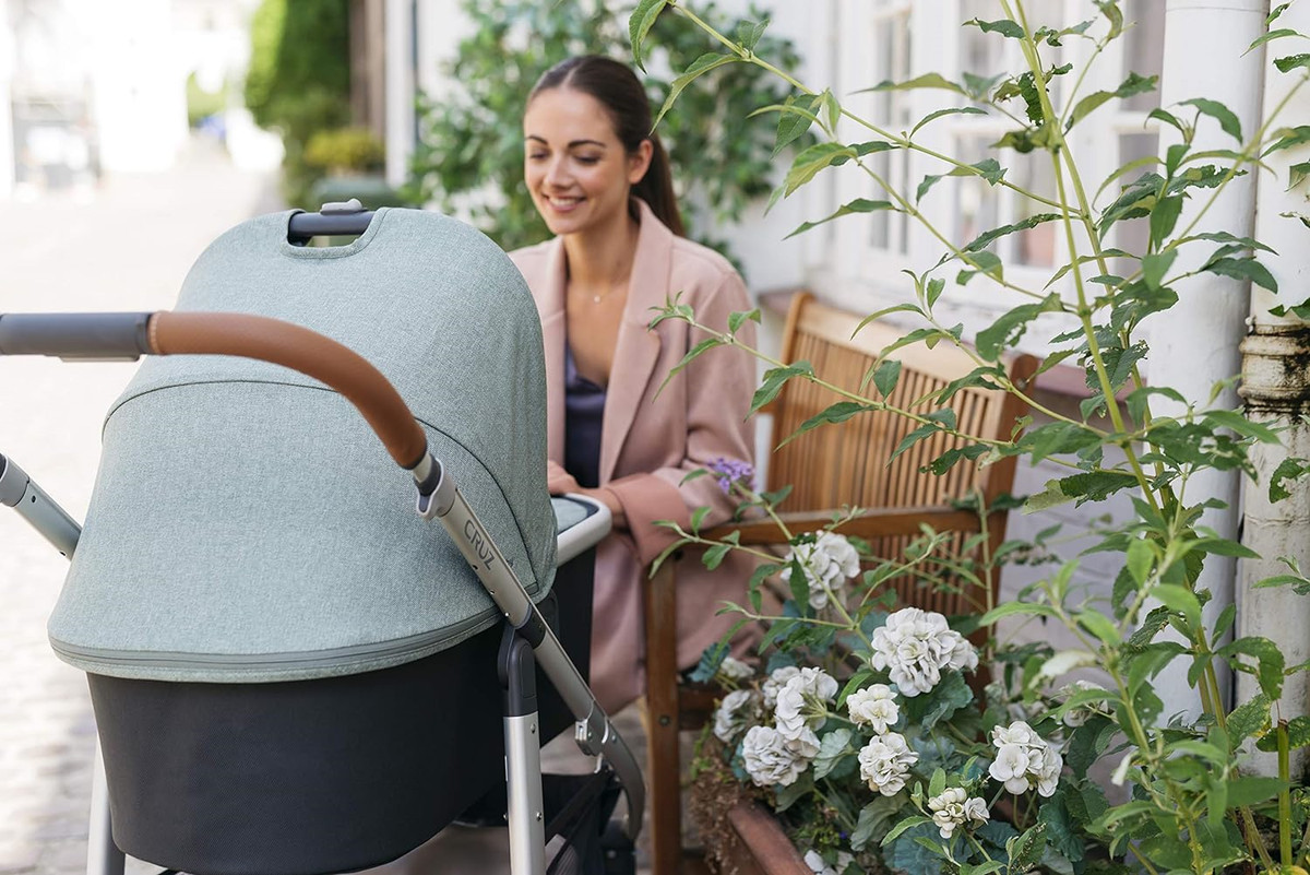 Uppababy leather sales handlebar cover