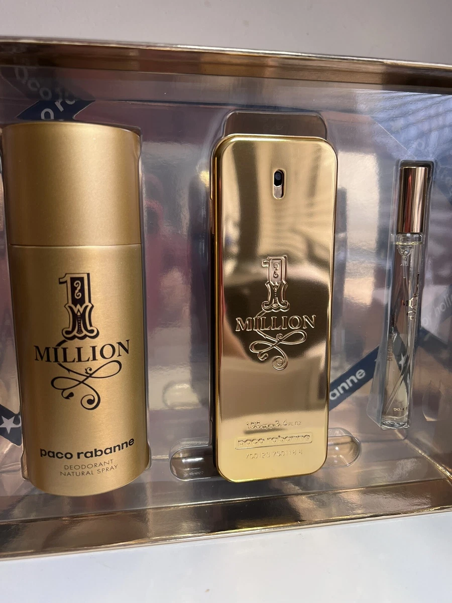 Paco Rabanne Men s 3Pc. 1 Million EDT Holiday Gift Set