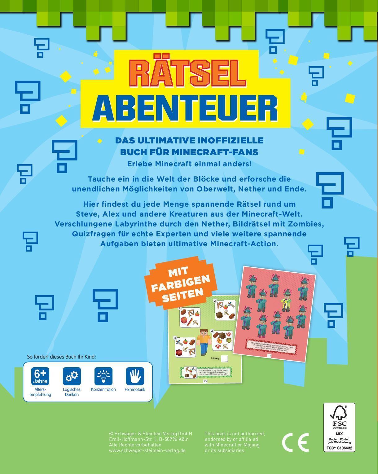 Thumbnail - Rätsel-abenteuer Für Kinder Ab 6 Jahren | Taschenbuch | 64 S. |