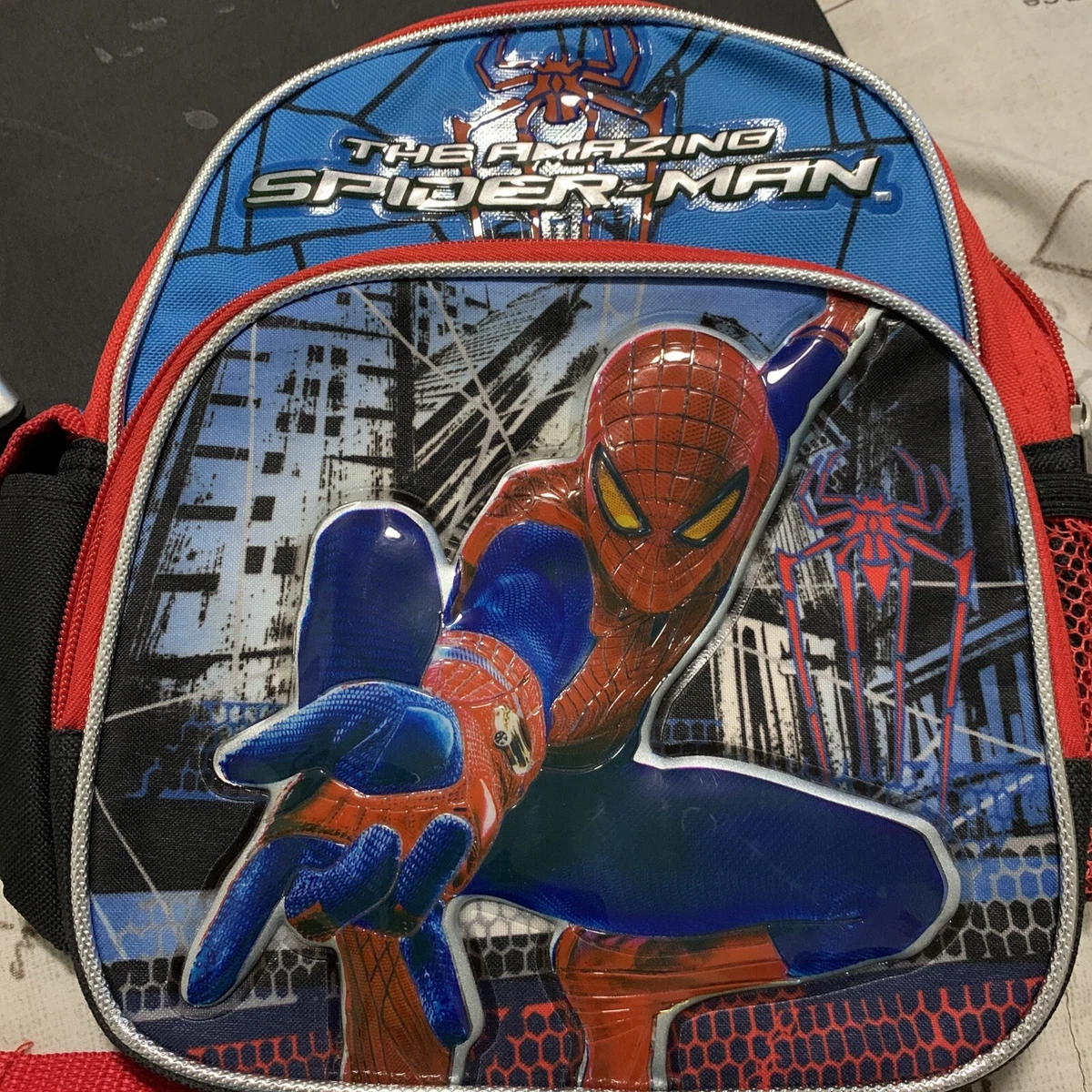Amazing spider top man backpack