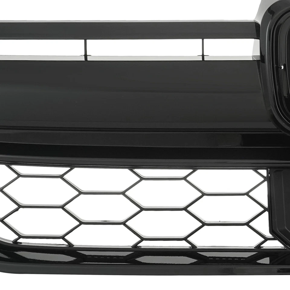 3Pcs Front Bumper Honeycomb Grille&Chrome Trim Decor Strip For 20-22 Honda CR-V - Image 3 of 4