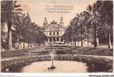 AKEP8-0587-EUROPA - MONACO - Monte-Carlo - Das Casino Und Die Gärten