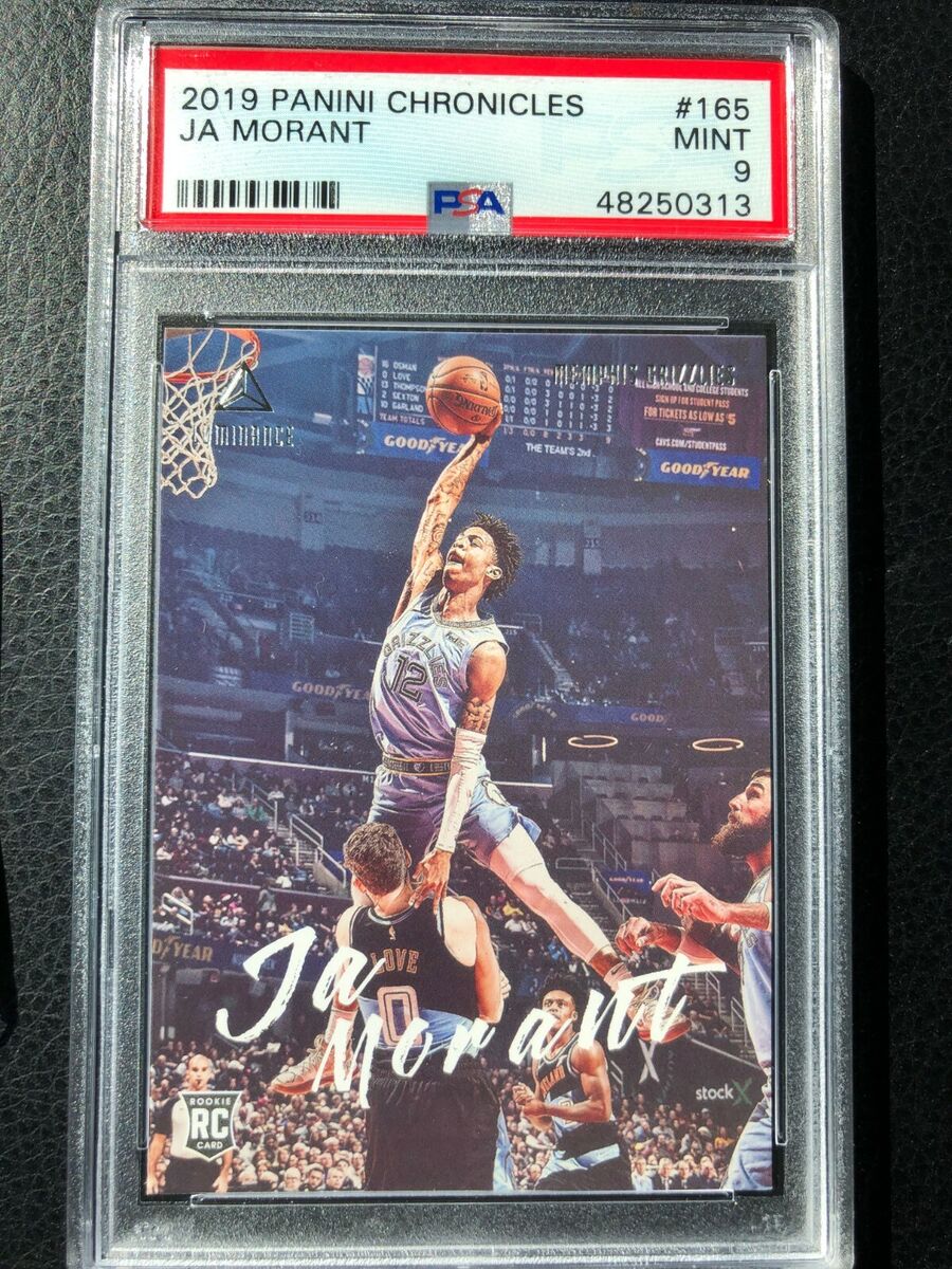 2019-20 JA MORANT Panini Chronicles Luminance #165 Rookie Rc 2019-20 JA MORANT Panini Chronicles Luminance #165 Rookie Rc