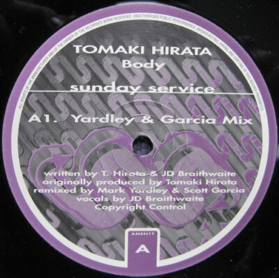 Tomoki Hirata - Body (12'') (Very Good Plus (VG+))