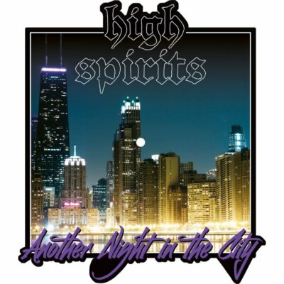 HIGH SPIRITS - Another Night in the City (NEW*LIM.460 PICTURE SHAPE*US METAL)