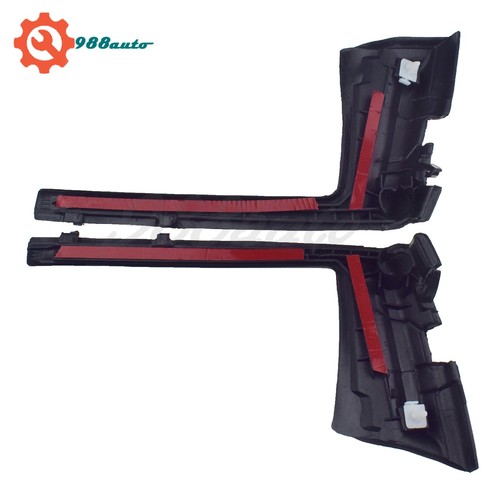 Para Toyota Yaris 2012-2015 Par Delantero Limpiaparabrisas Cubierta de Extensión de Capucha Lateral - Imagen 3 de 10