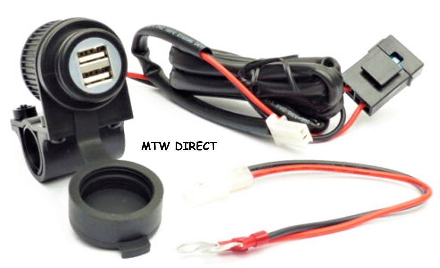 12 Volt MOTORBIKE Cigarette lighter power socket Handlebar Mounted