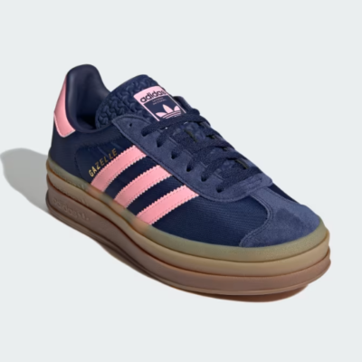 adidas gazelle silver green womens Adidas Gazelle Indoor W: Blau / Pink | Retro Sneaker