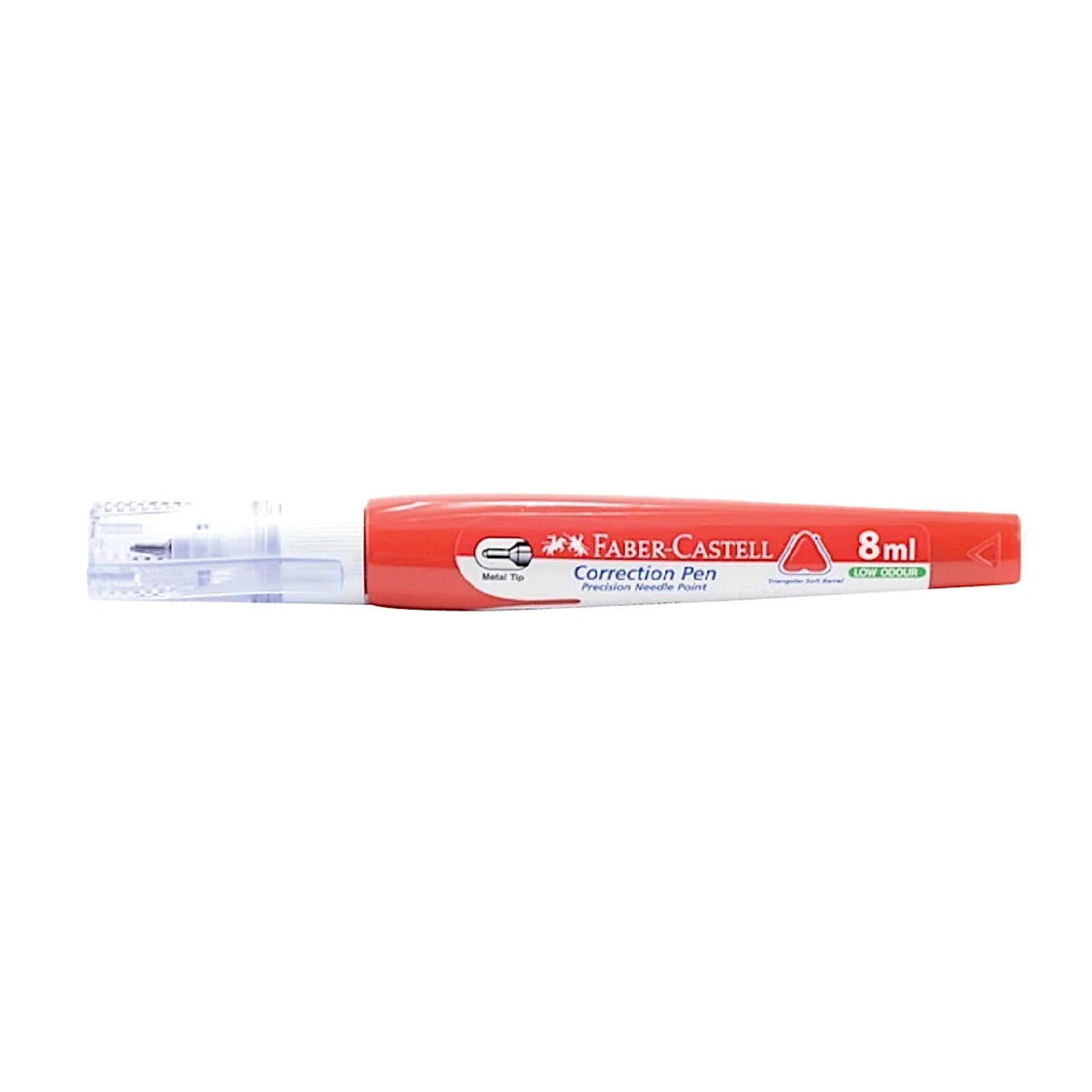 Faber Castell Correction Pen 8ml White Out Liquid Paper Corrector Stationery