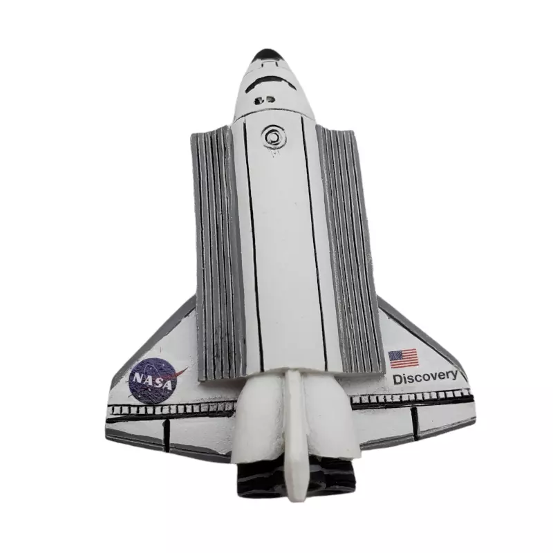 NASA Shuttle Space Refrigerator Locker Magnet Souvenir Rocketship Houston Texas