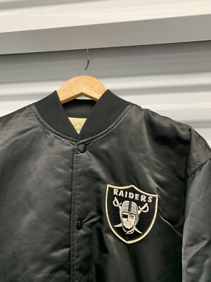 Vintage 80s Oakland Raiders Starter Satin Jacket Los Angeles