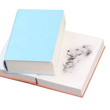 Cuaderno diario vacío en blanco tapa blanda extra gruesa de 720 páginas para garabatos A6