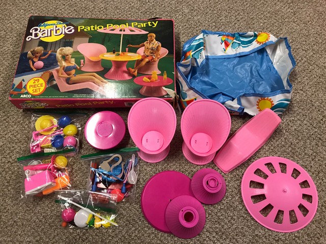 Barbie Tropical Pool And Patio Set Mattel 3041 For - Barbie Tropical Pool And Patio Set Barbie Tropical Pool And Patio Set Mattel 3041 For - Barbie Tropical Pool And Patio Set